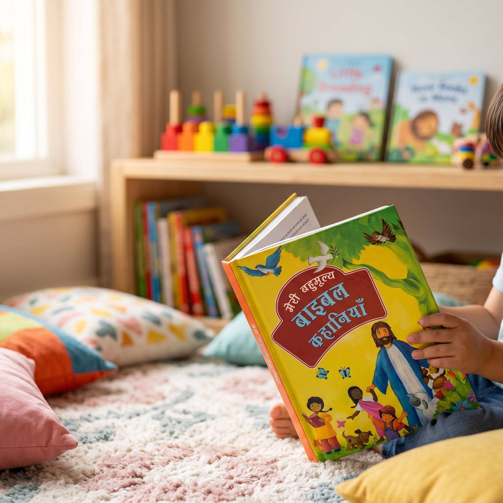 Studio photo of My Precious Bible Stories (Hindi) in lifestyle