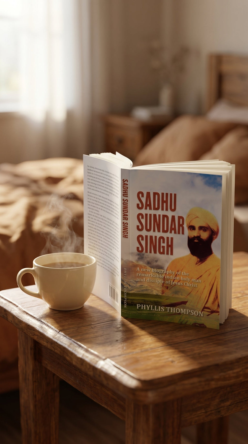 Studio photo of Sadhu Sundar Singh in lifestyle