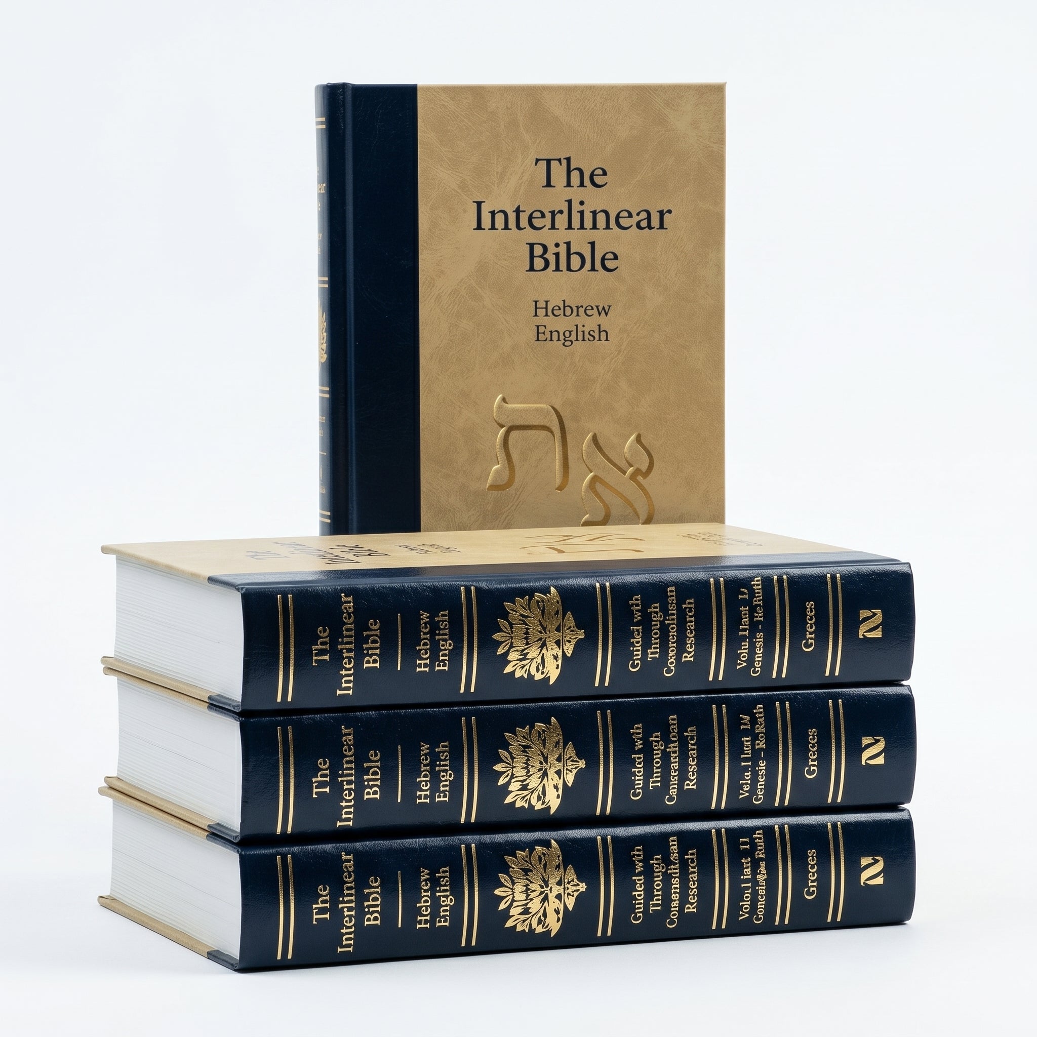 Studio photo of The Interlinear Hebrew-Greek-English Bible: Hebrew-English in hero