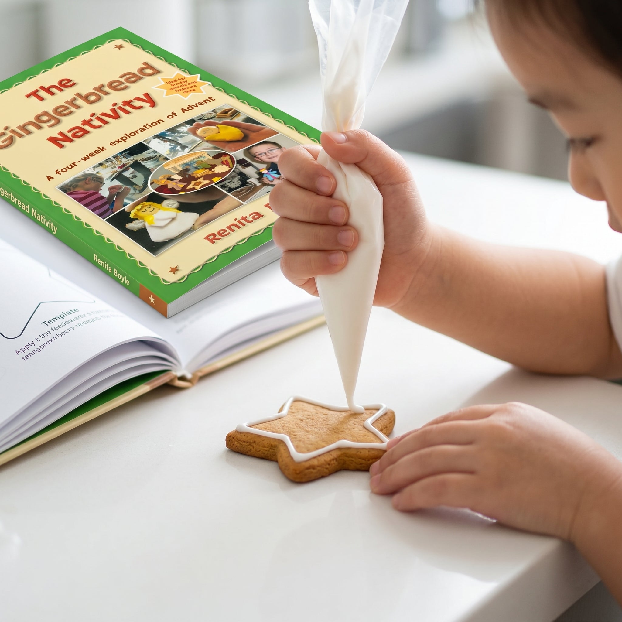 Studio photo of The Gingerbread Nativity: A Four-week Exploration of Advent in detail