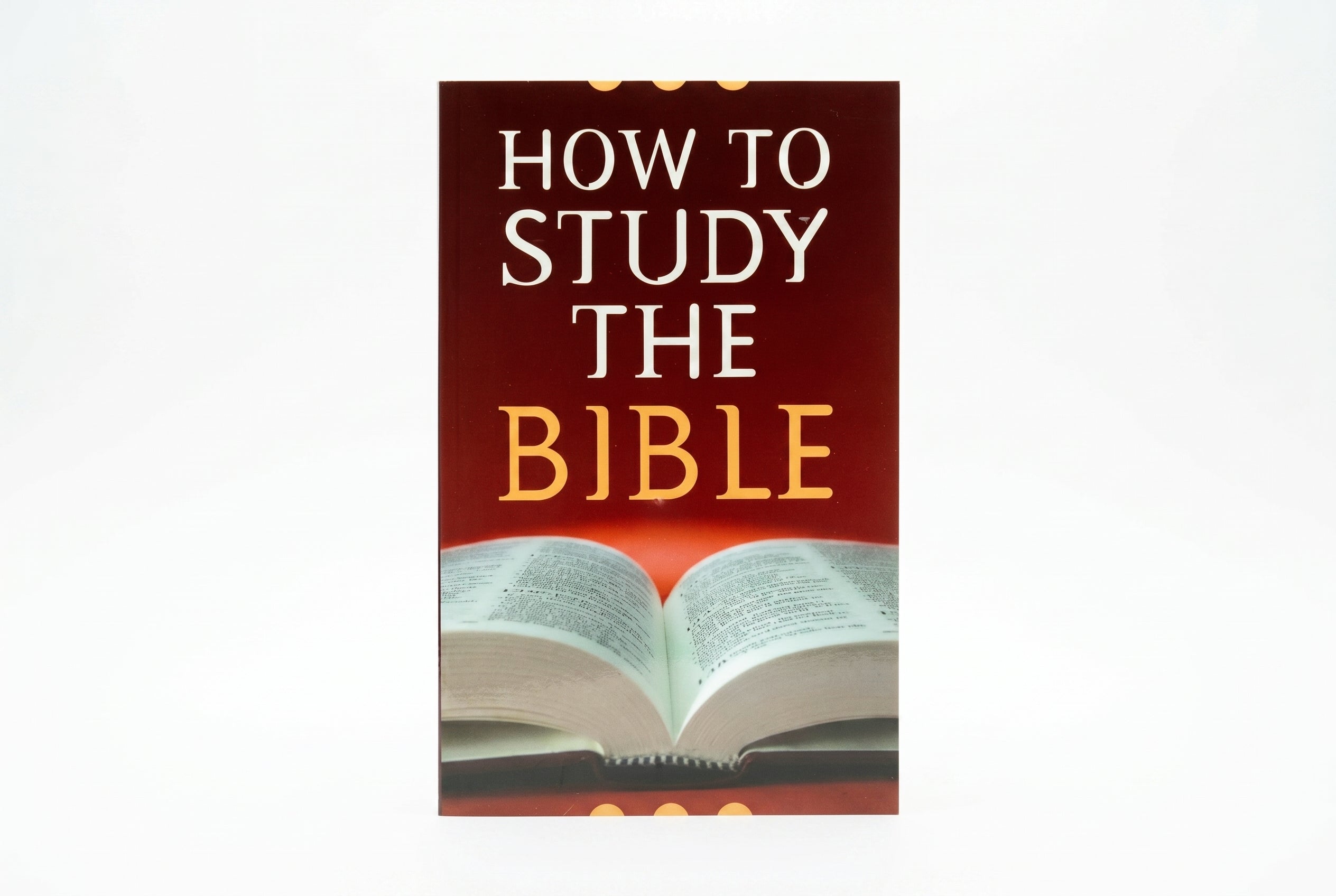 Studio photo of How to Study the Bible in hero