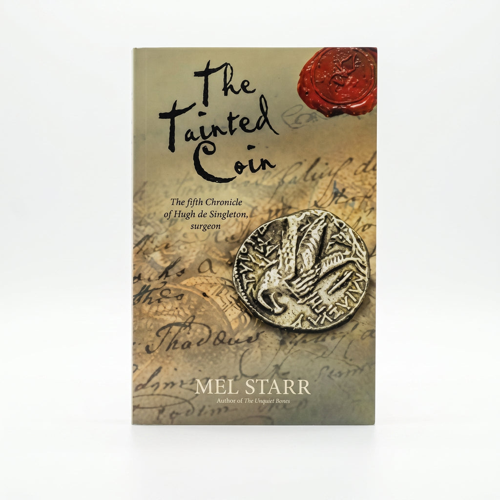 Studio photo of The Tainted Coin (Chronicles of Hugh de Singleton, Surgeon) in hero