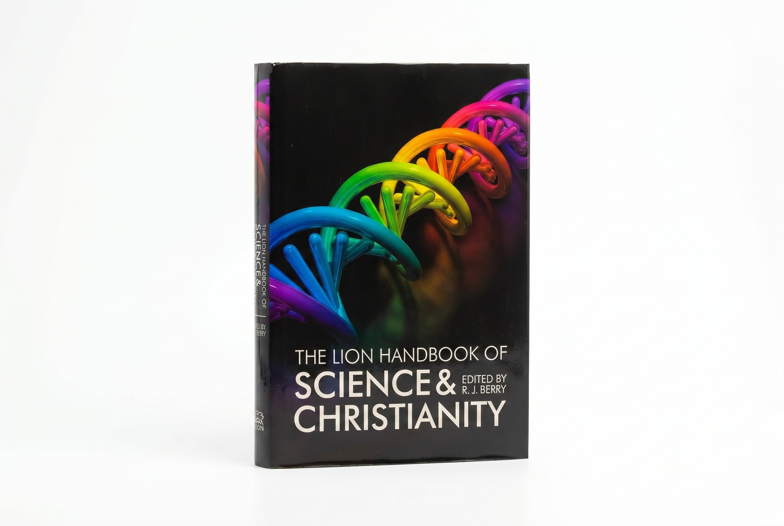 Studio photo of The Lion Handbook of Science and Christianity in hero