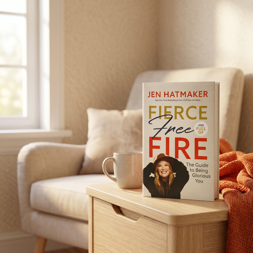 Studio photo of Fierce, Free, and Full of Fire: The Guide to Being Glorious You in lifestyle