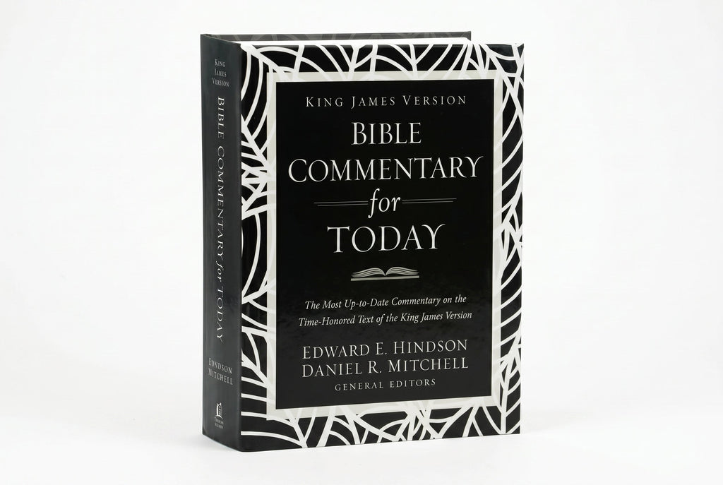 Studio photo of KJV Bible Commentary for Today in hero
