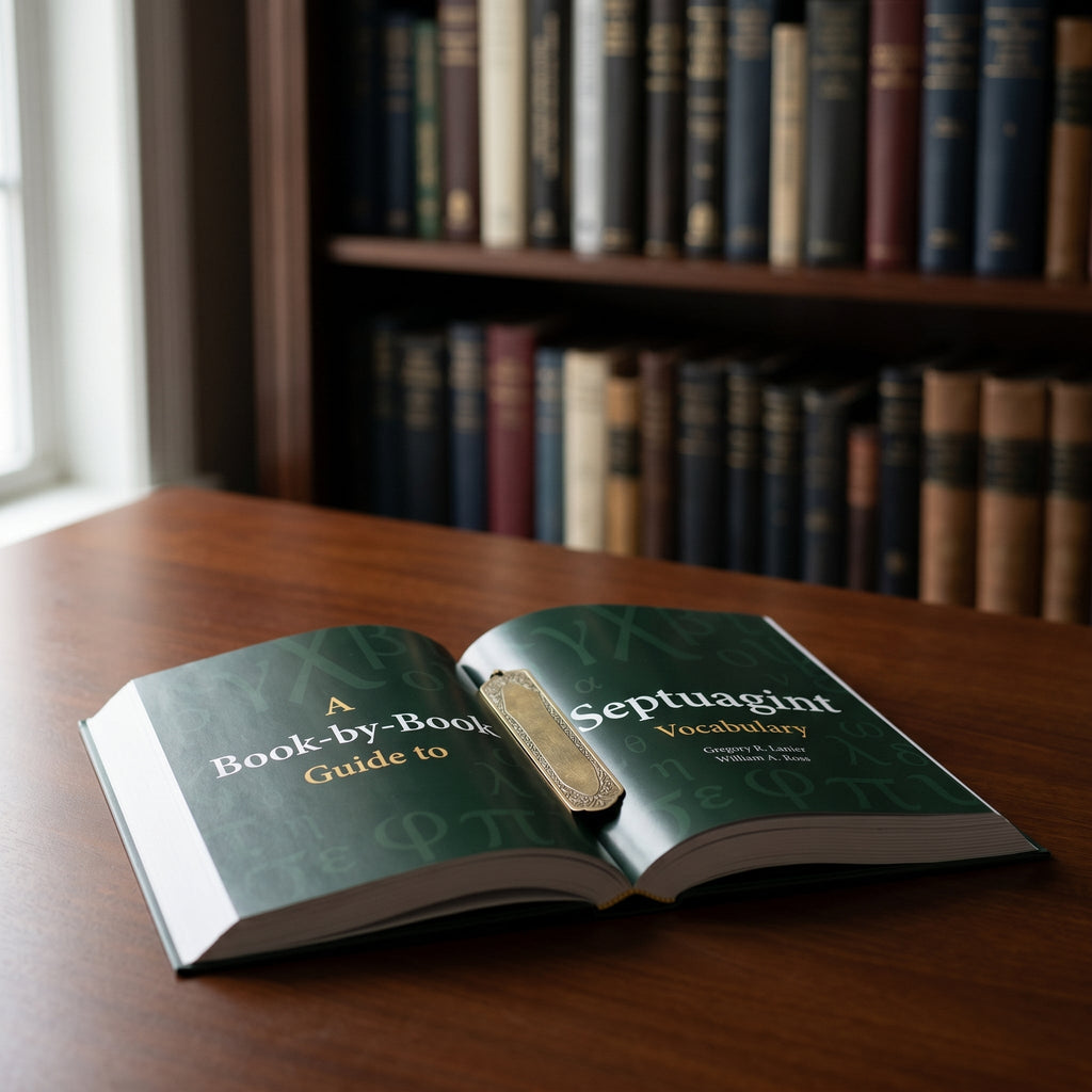 Studio photo of A Book-By-Book Guide to Septuagint Vocabulary in lifestyle
