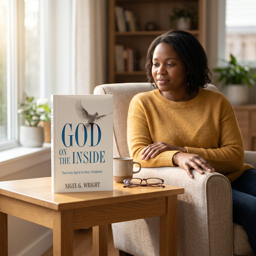 Studio photo of God on the Inside: The Holy Spirit in Holy Scripture in lifestyle