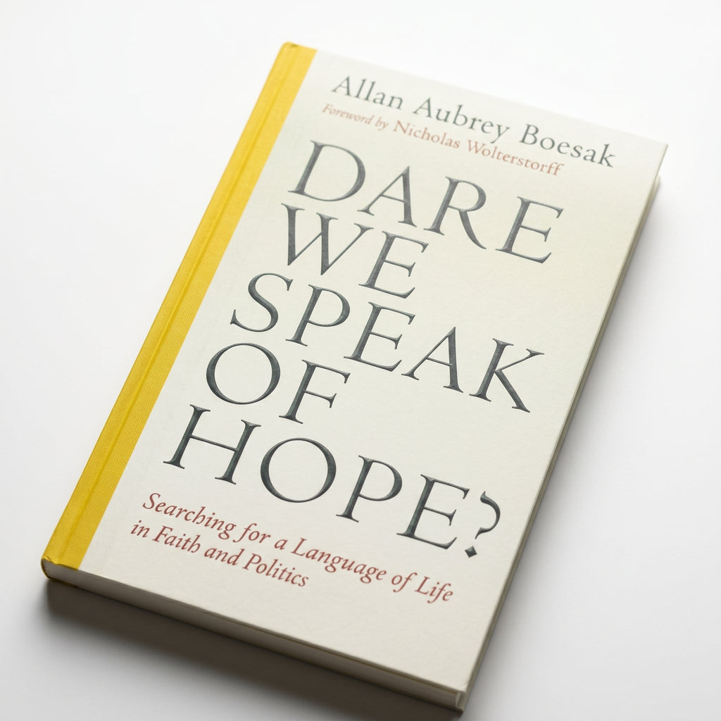Studio photo of Dare We Speak of Hope?: Searching for a Language of Life in Faith and Politics in detail