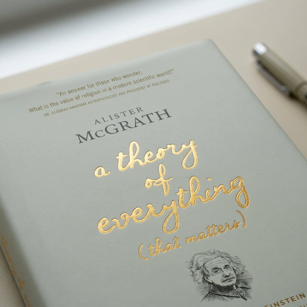 Studio photo of A Theory of Everything (That Matters): A Brief Guide to Einstein, Relativity, and His Surprising Thoughts on God in detail