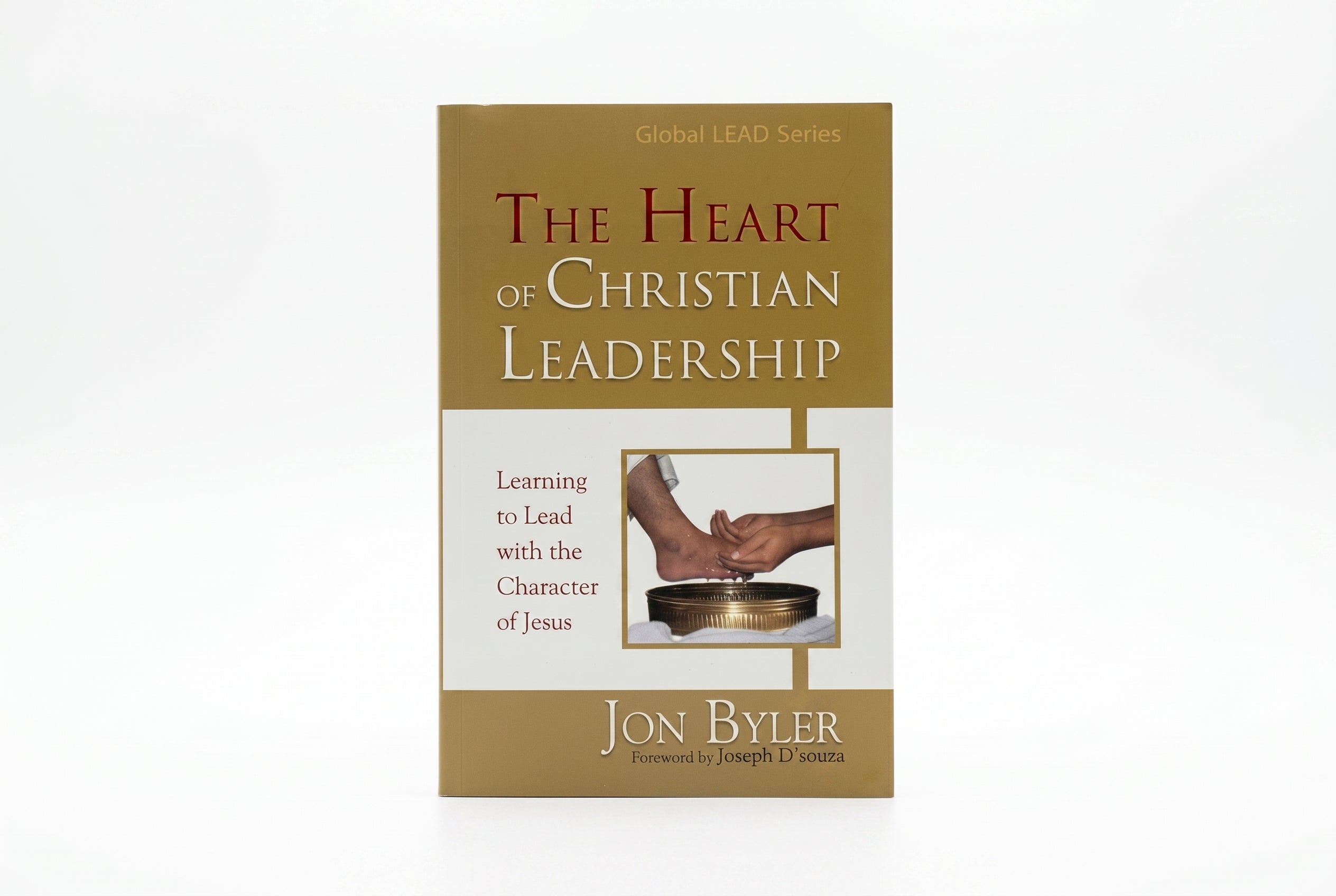 Studio photo of The Heart of Christian Leadership: Learning to lead with the Character of Jesus in hero