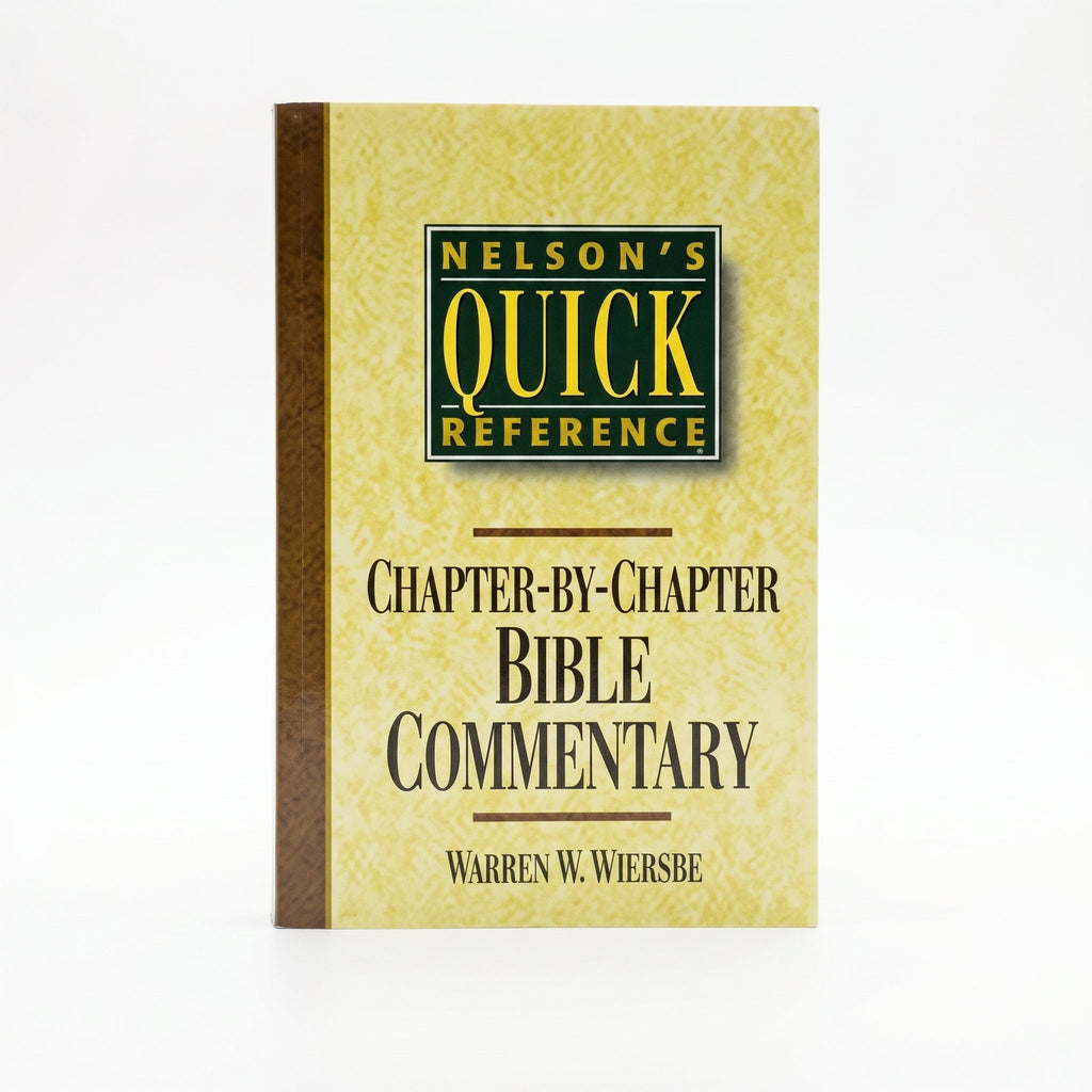 Studio photo of Nelson's Quick Reference Chapter-by-Chapter Bible Commentary: Nelson's Quick Reference Serie in hero