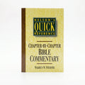 Studio photo of Nelson's Quick Reference Chapter-by-Chapter Bible Commentary: Nelson's Quick Reference Serie in hero