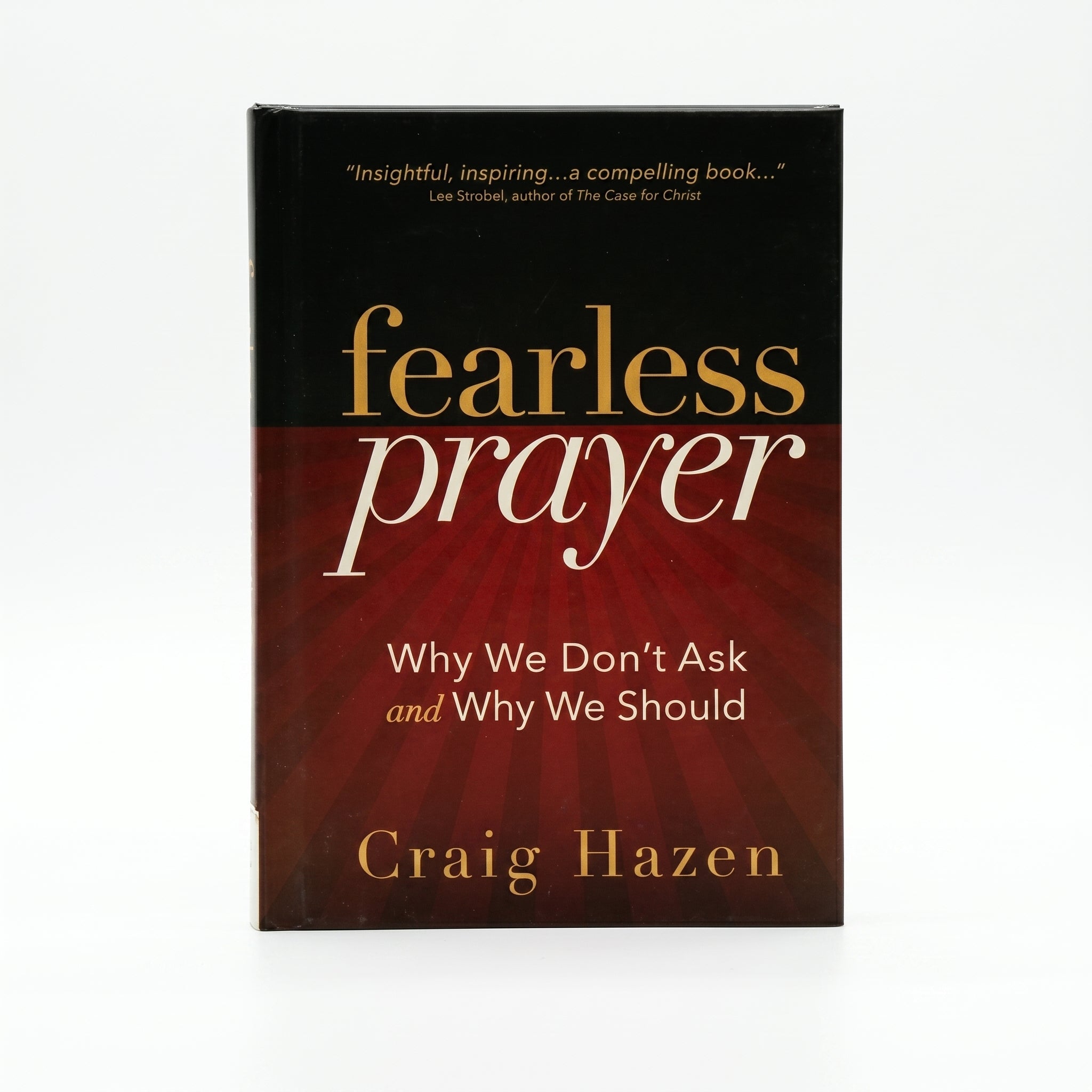 Studio photo of Fearless Prayer: Why We Don't Ask and Why We Should in hero
