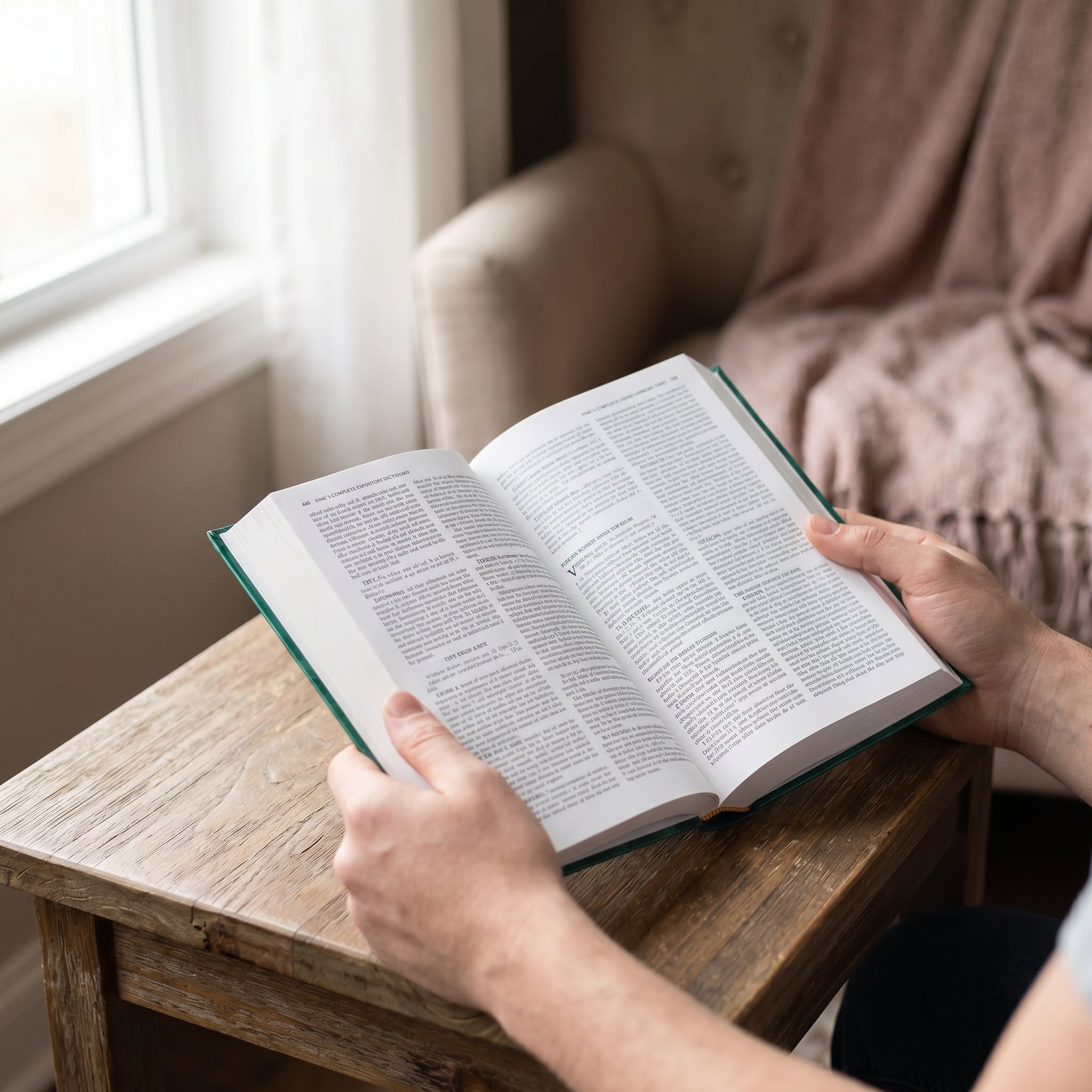 Studio photo of Vine's Complete Expository Dictionary of Old and New Testament Words in lifestyle