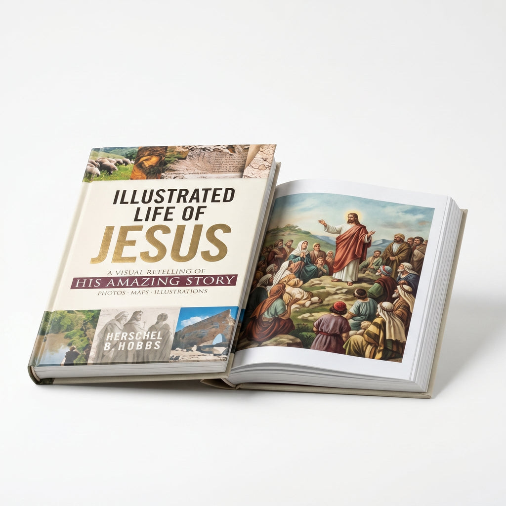 Studio photo of Illustrated Life of Jesus, Mass Market Edition in detail
