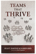 Studio photo of Teams that Thrive: Five Disciplines of Collaborative church Leadership in hero