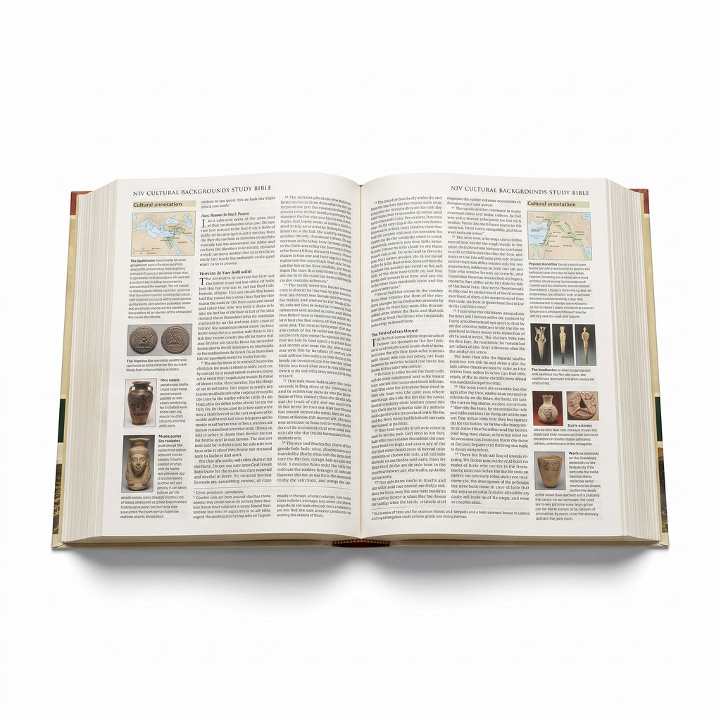 Studio photo of NIV Cultural Backgrounds Study Bible: Bringing to Life the Ancient World of Scripture in detail