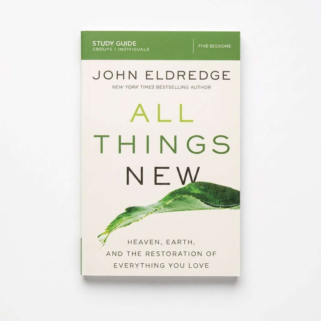 Studio photo of All Things New Study Guide: Heaven, Earth, and the Restoration of Everything you Love in hero