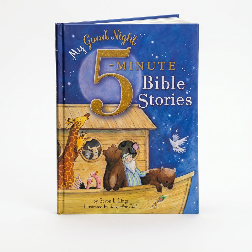 Studio photo of My Good Night 5-minute Bible Stories in hero