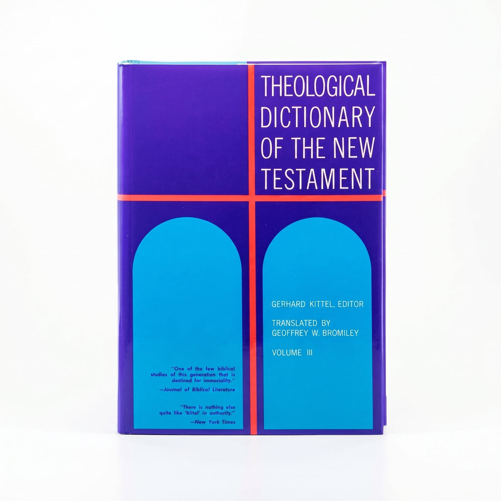 Studio photo of Theological Dictionary of the New Testament, Volume 3 in hero
