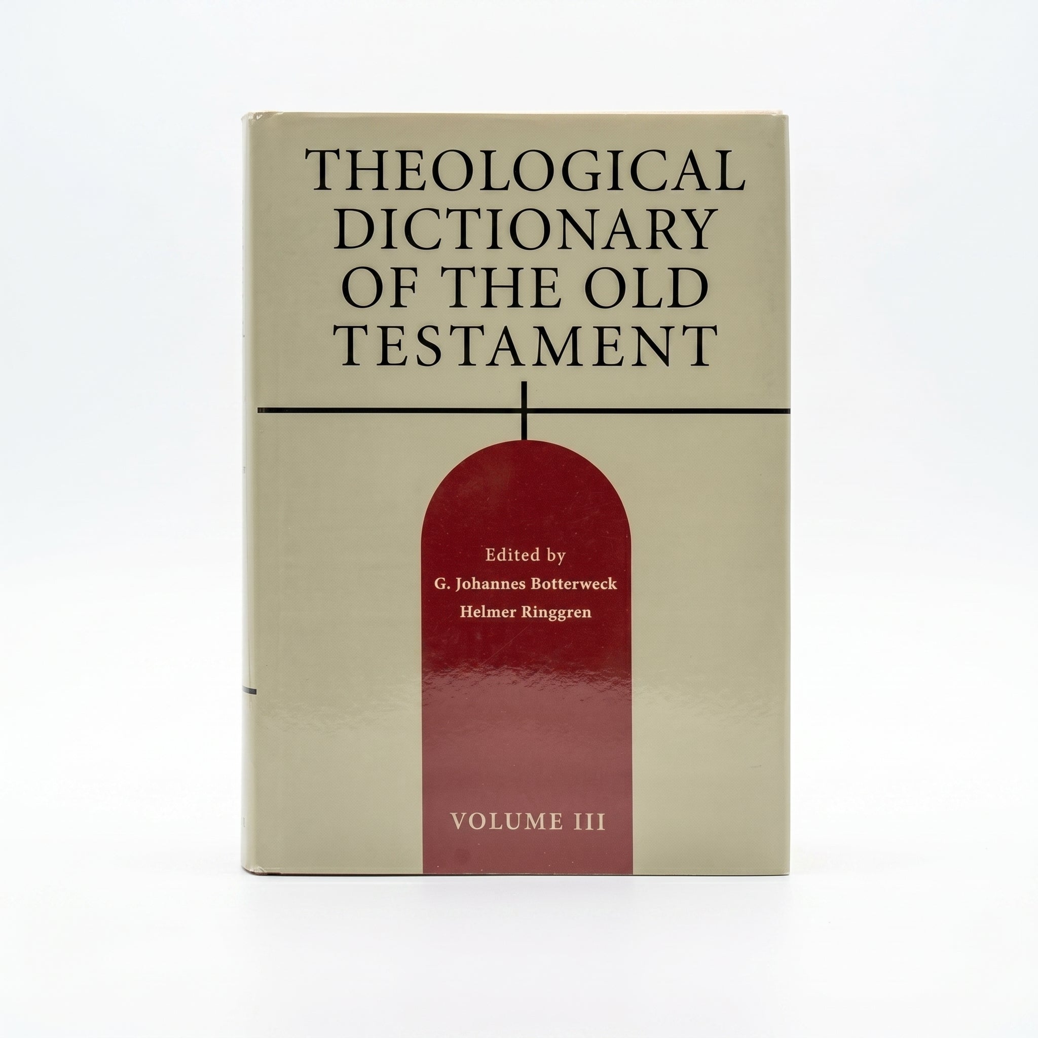 Studio photo of Theological Dictionary of the Old Testament, Volume 3 in hero