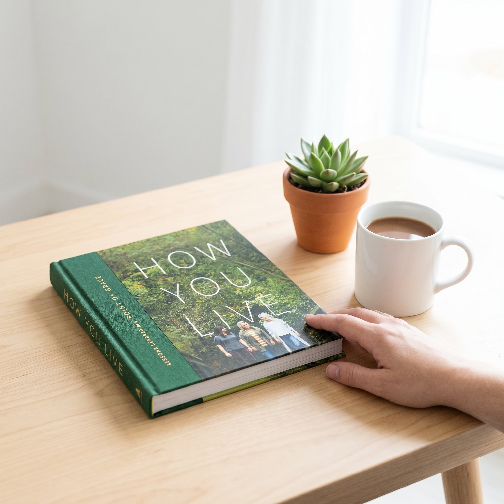 Studio photo of How you Live: Lessons Learned from Point of Grace in lifestyle