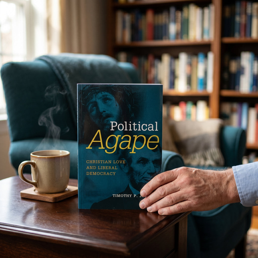Studio photo of Political Agape: Christian Love and Liberal Democracy in lifestyle