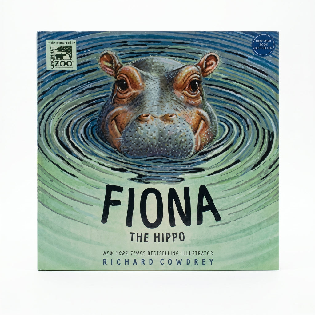 Studio photo of Fiona the Hippo (A Fiona the Hippo Book) in hero