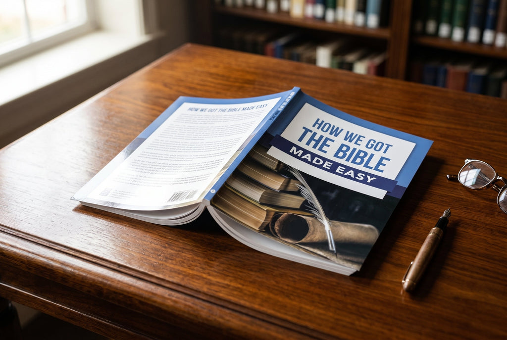 Studio photo of How We Got the Bible Made Easy in lifestyle