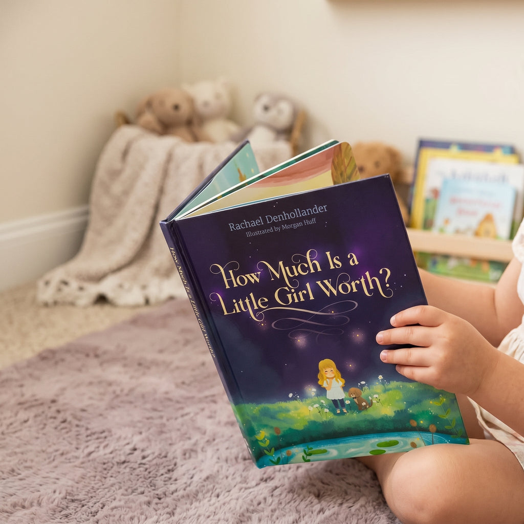 Studio photo of How Much Is a Little Girl Worth? in lifestyle