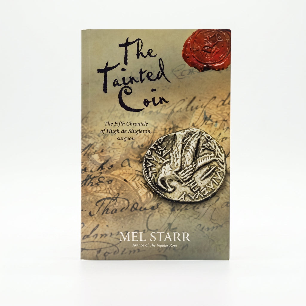 Studio photo of The Tainted Coin (Chronicles of Hugh de Singleton, Surgeon) in hero