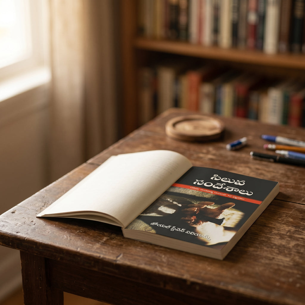 Studio photo of Sermons on the Cross (Telugu) in lifestyle
