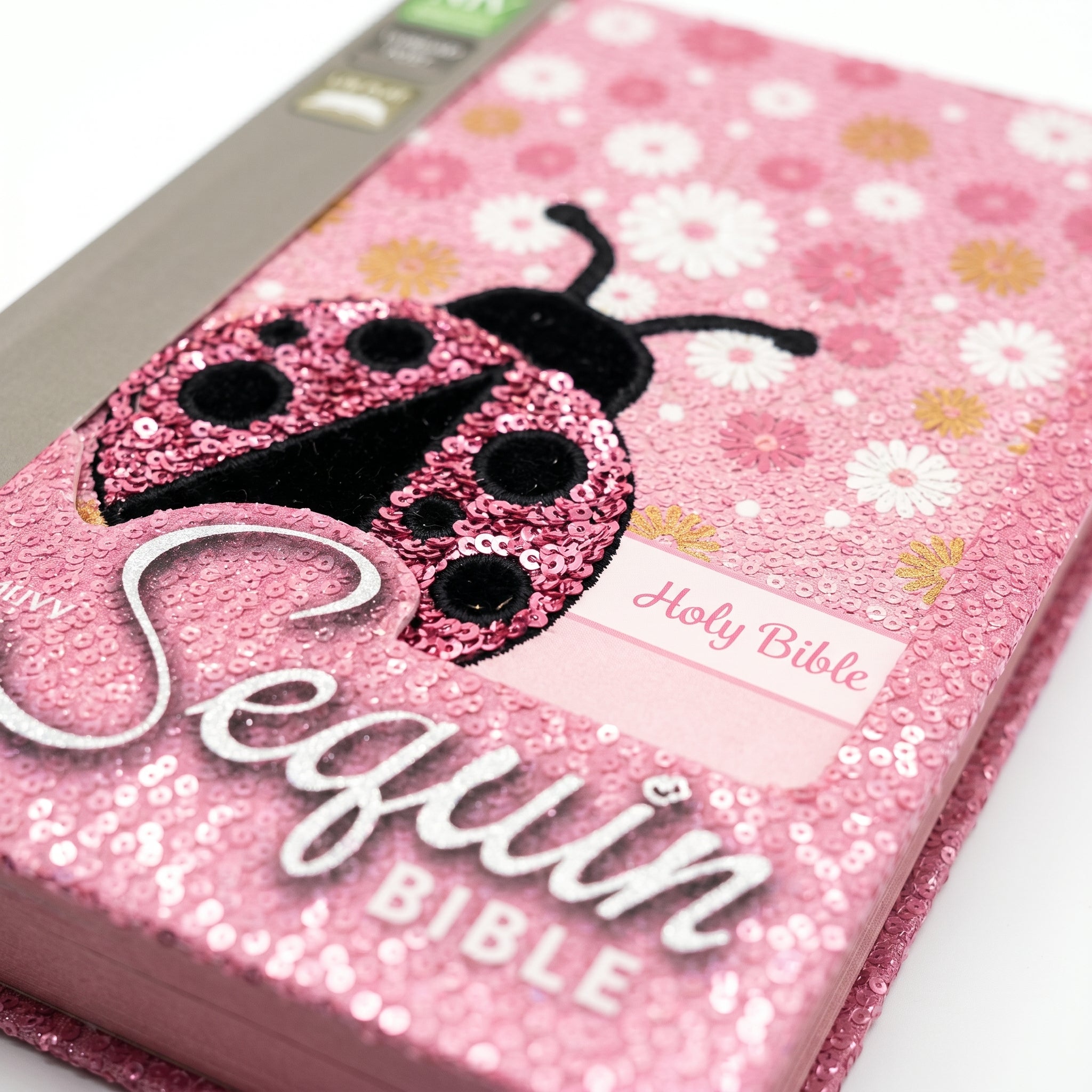 NIRV Sequin Bible | Christian Bible Serv + KJV and Amplified Parallel Bible - Large Combo