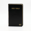 KJV Holy Bible - Medium Black Pebbled Sy + KJV Reference Bible, Personal Size, Larg Combo