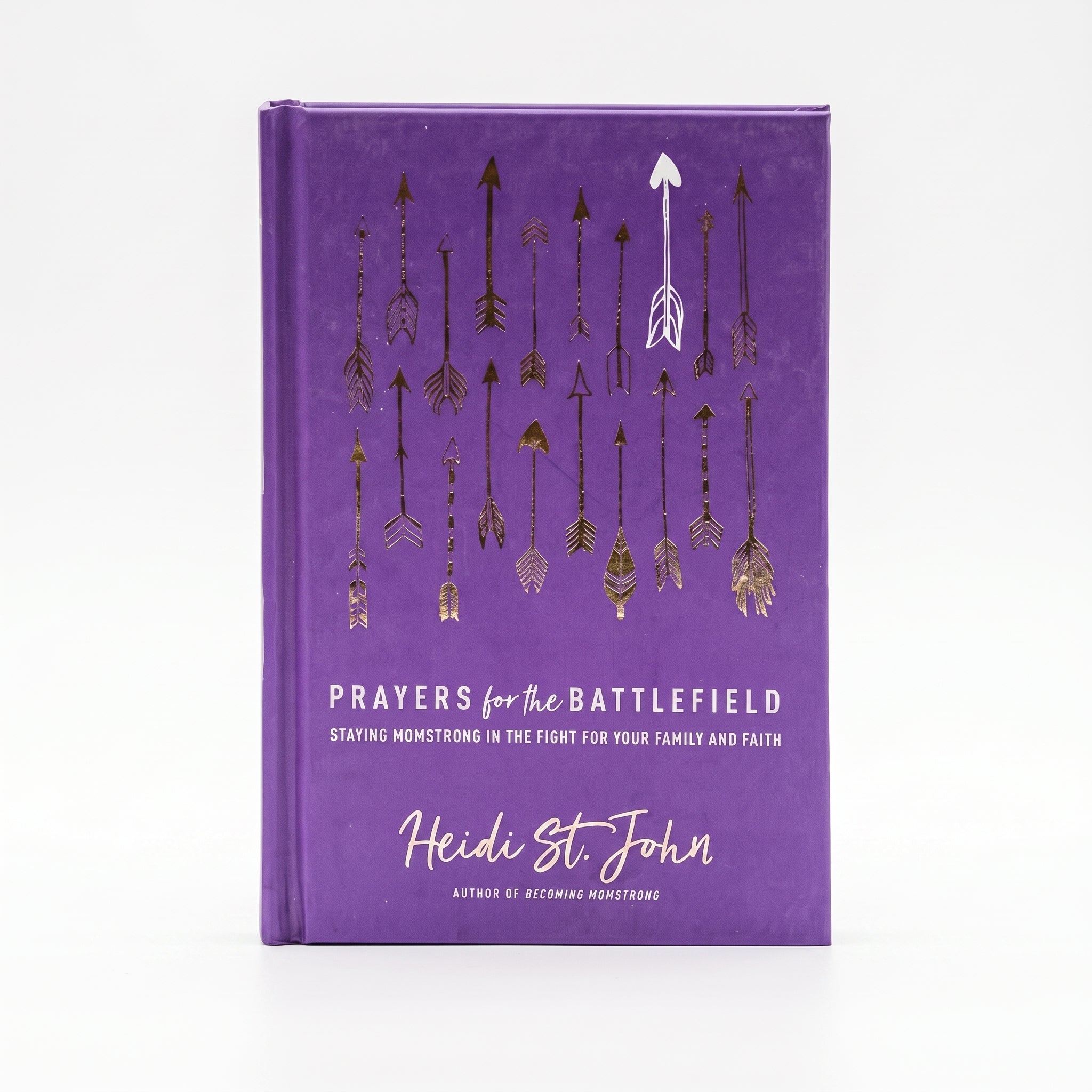 Studio photo of Prayers for the Battlefield: Staying MomStrong in the Fight for Your Family and Faith in hero