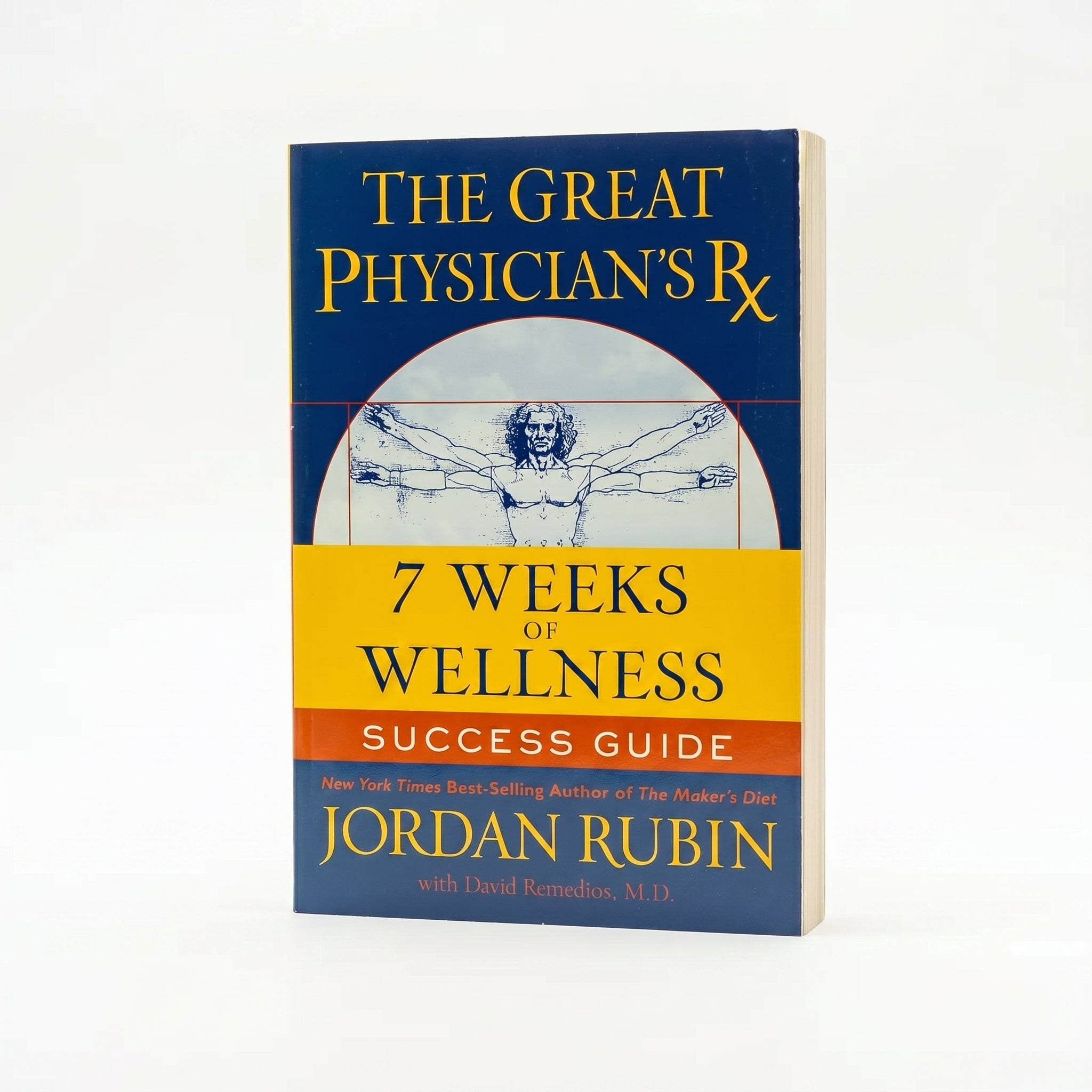 Studio photo of The Great Physician's Rx for 7 Weeks of Wellness Success Guide in hero