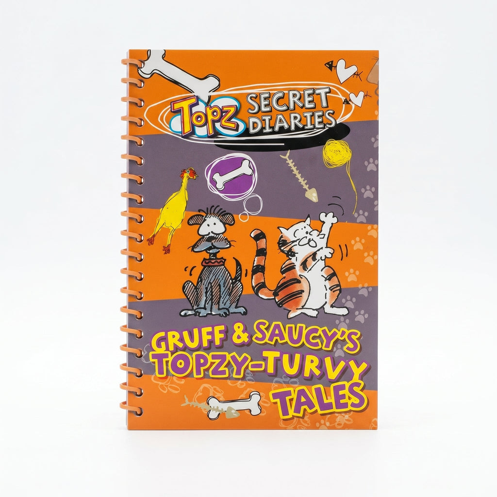 Studio photo of Gruff Saucy's Topzy Turvy Tales in hero
