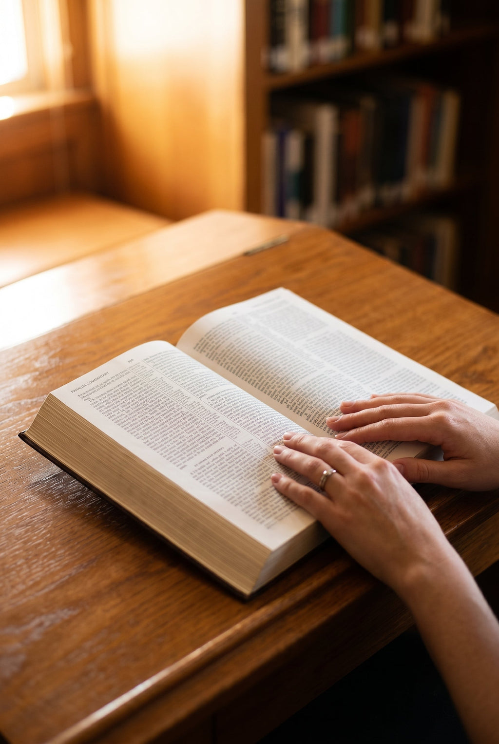 Studio photo of Parallel Commentary on the New Testament in lifestyle