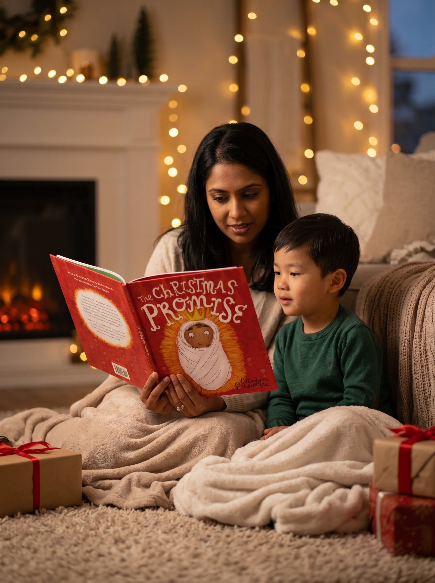 Studio photo of The Christmas Promise in lifestyle