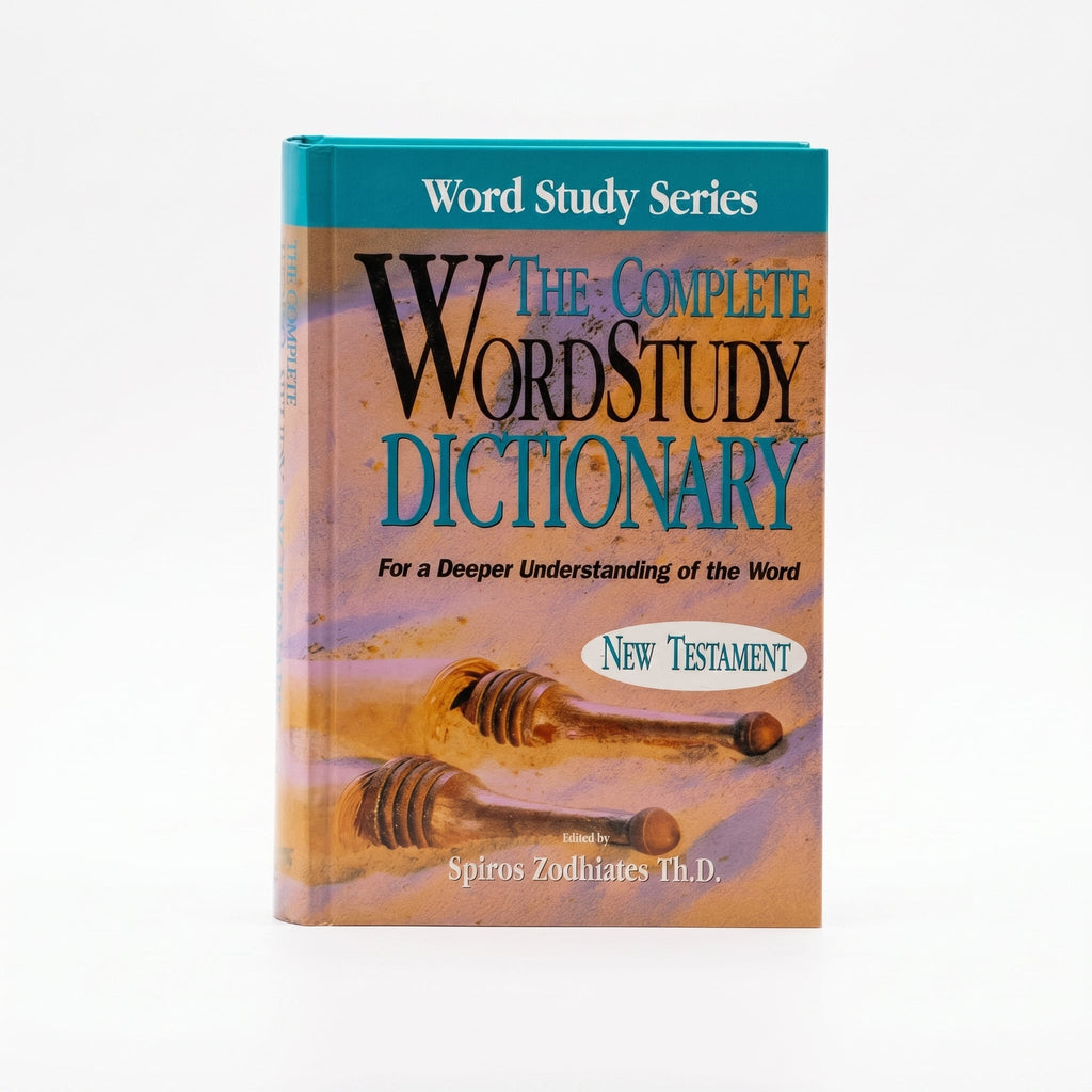 Studio photo of The Complete Word Study Dictionary: New Testament in hero