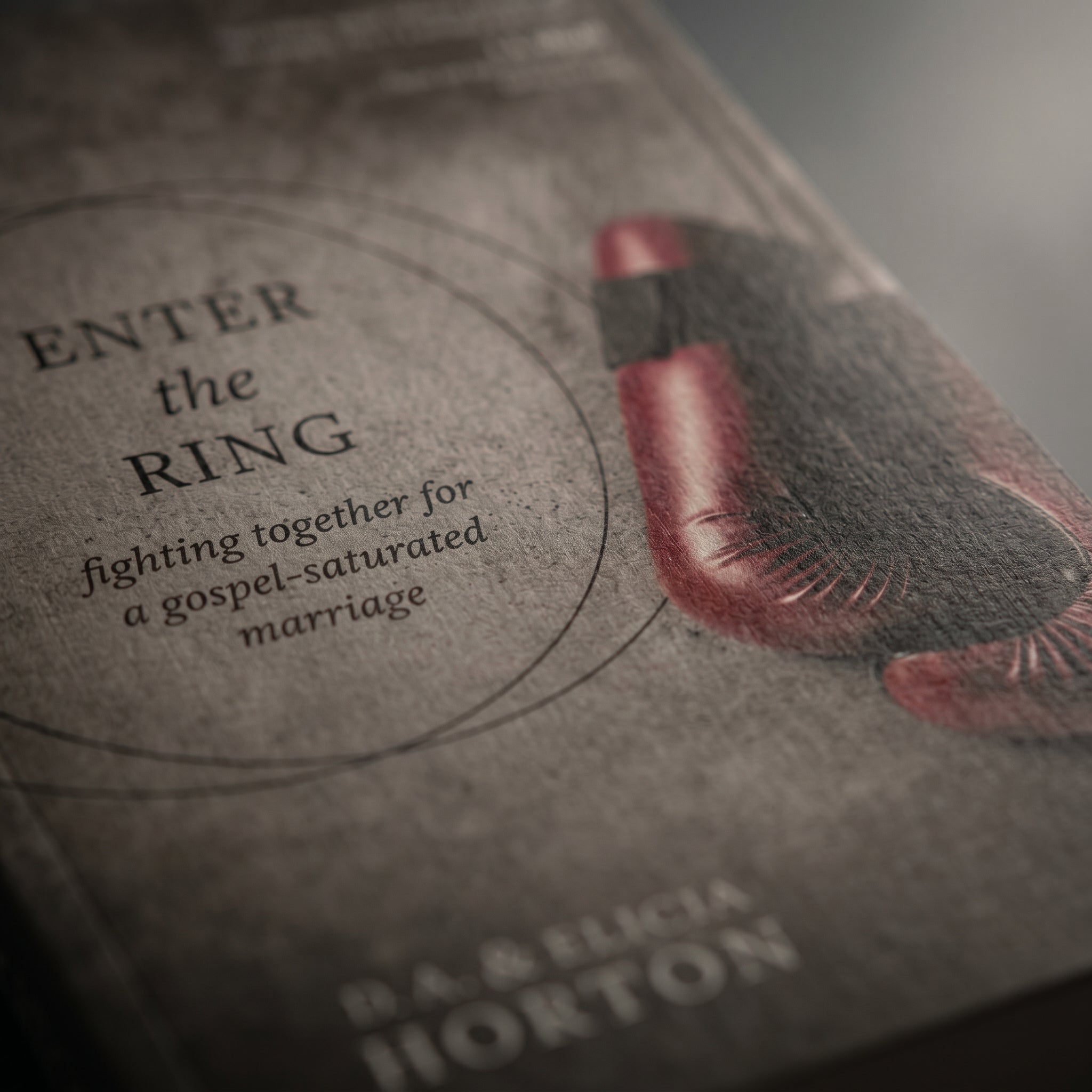 Studio photo of Enter the Ring: Fighting Together for a Gospel-Saturated Marriage in detail