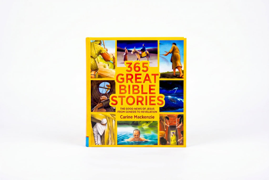 Studio photo of 365 Great Bible Stories in hero