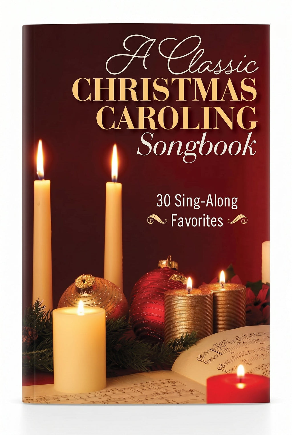 Studio photo of A Classic Christmas Caroling Songbook: 30 Sing-Along Favorites in hero