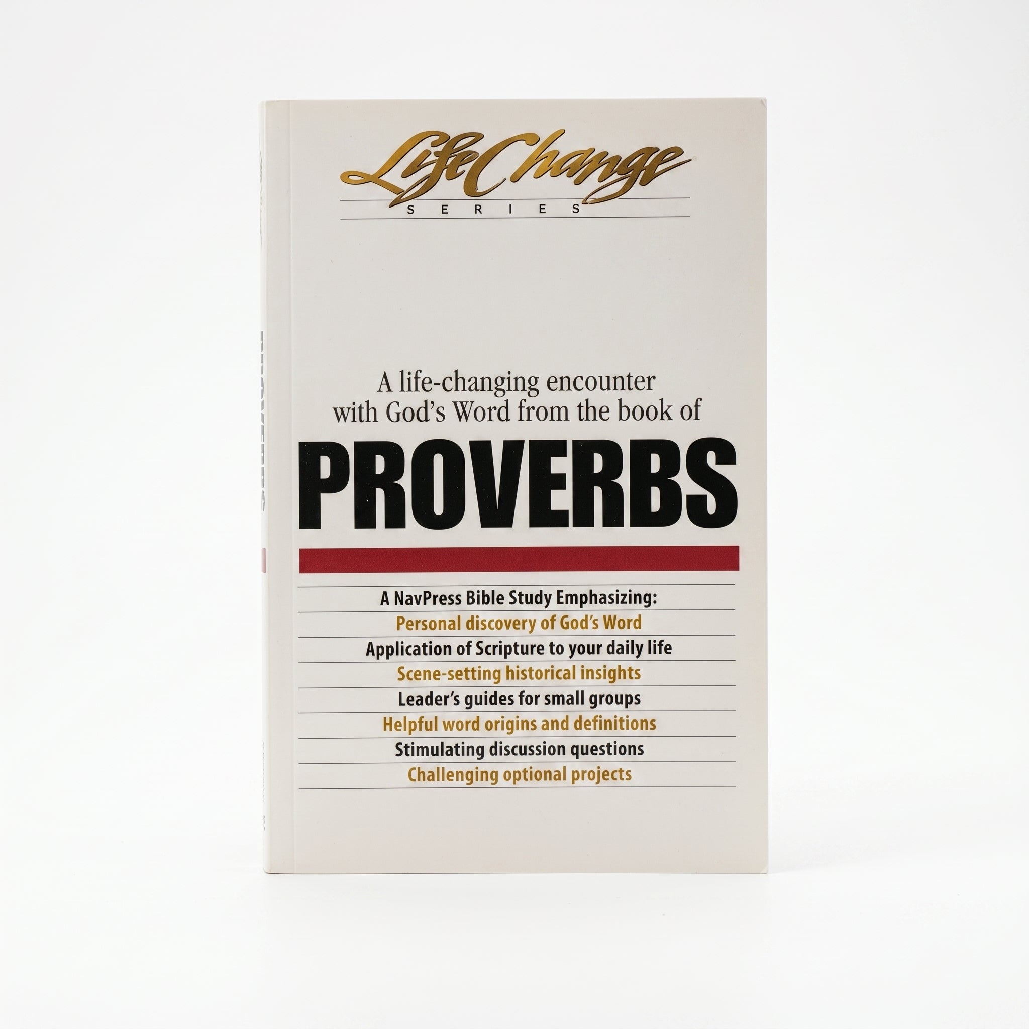 Studio photo of Proverbs (LifeChange) in hero