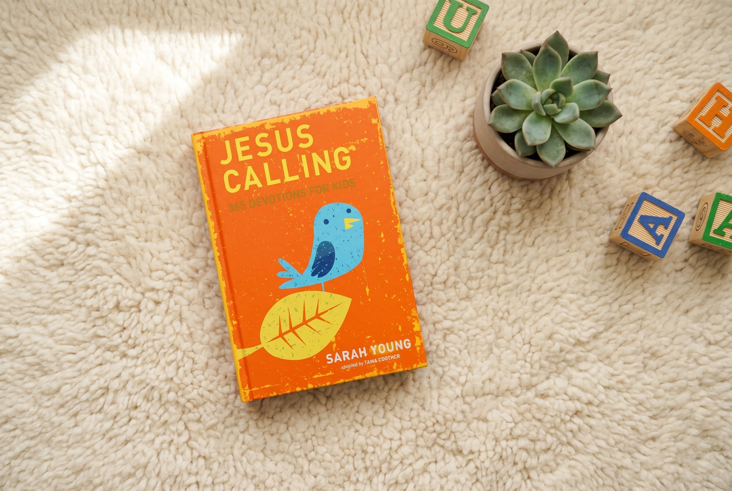 Studio photo of Jesus Calling: 365 Devotions for Kids in lifestyle
