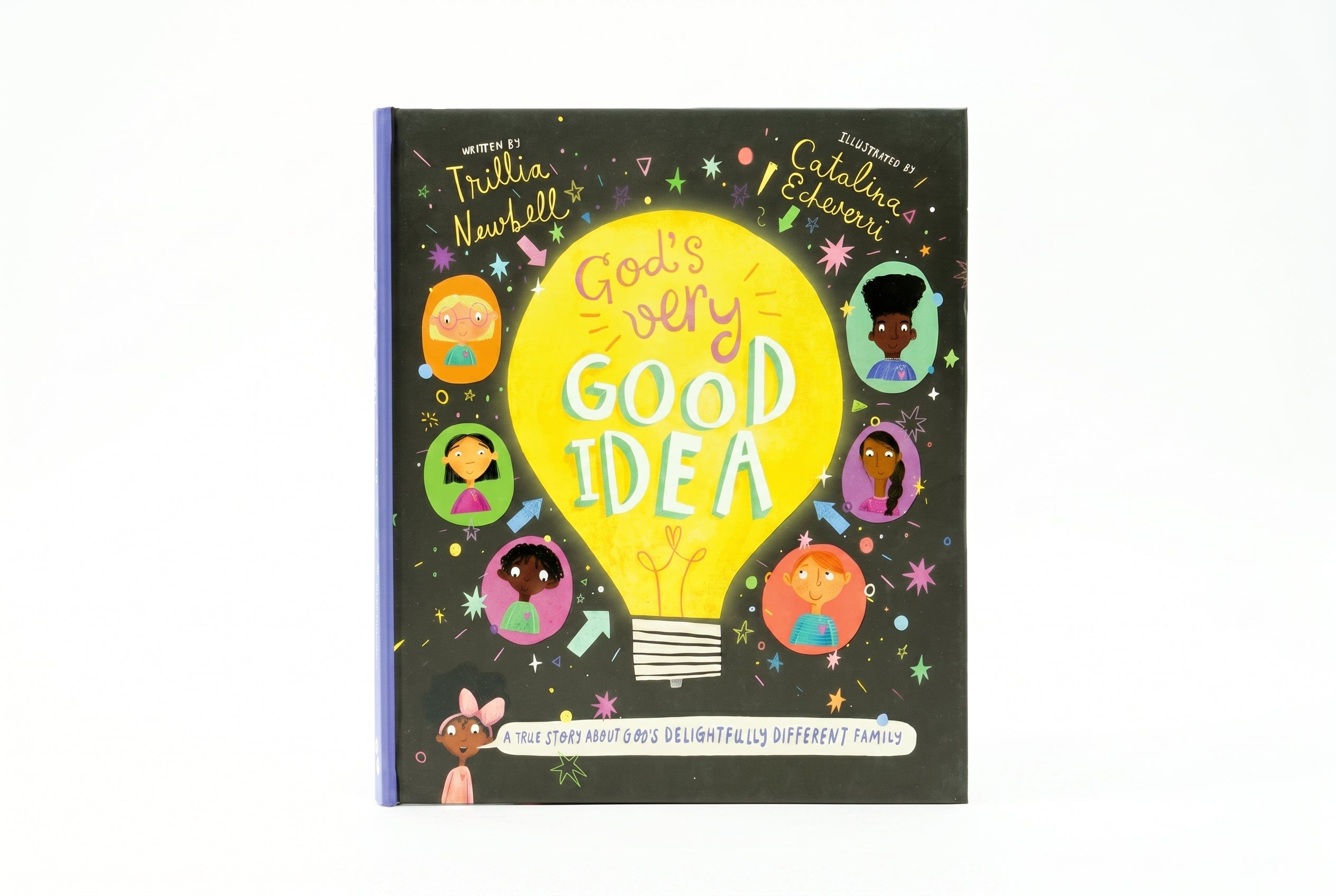 Studio photo of God's Very Good Idea Storybook: A True Story of God's Delightfully Different Family in hero