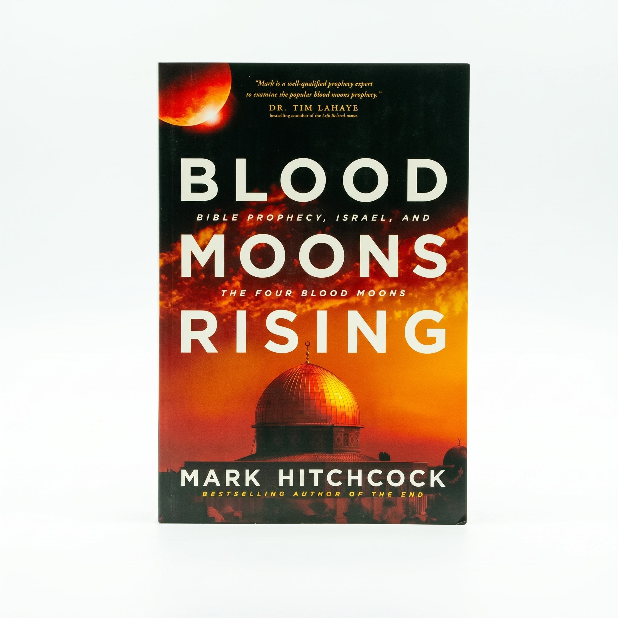 Studio photo of Blood Moons Rising: Bible Prophecy, Israel, and the four Blood Moons in hero