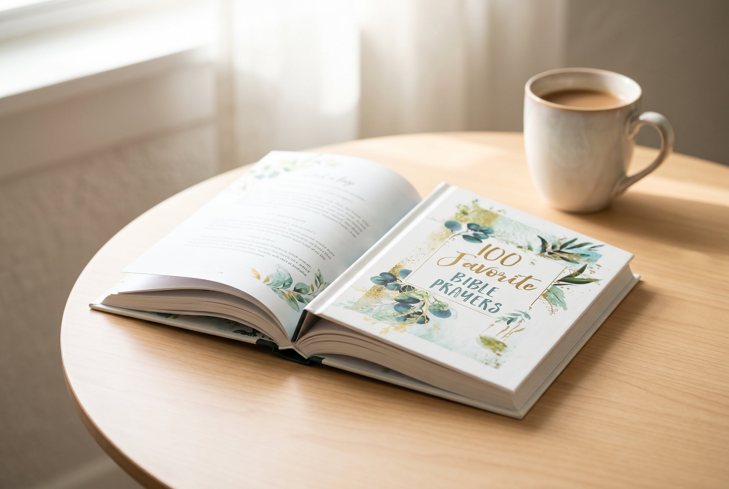 Studio photo of 100 Favorite Bible Prayers in lifestyle