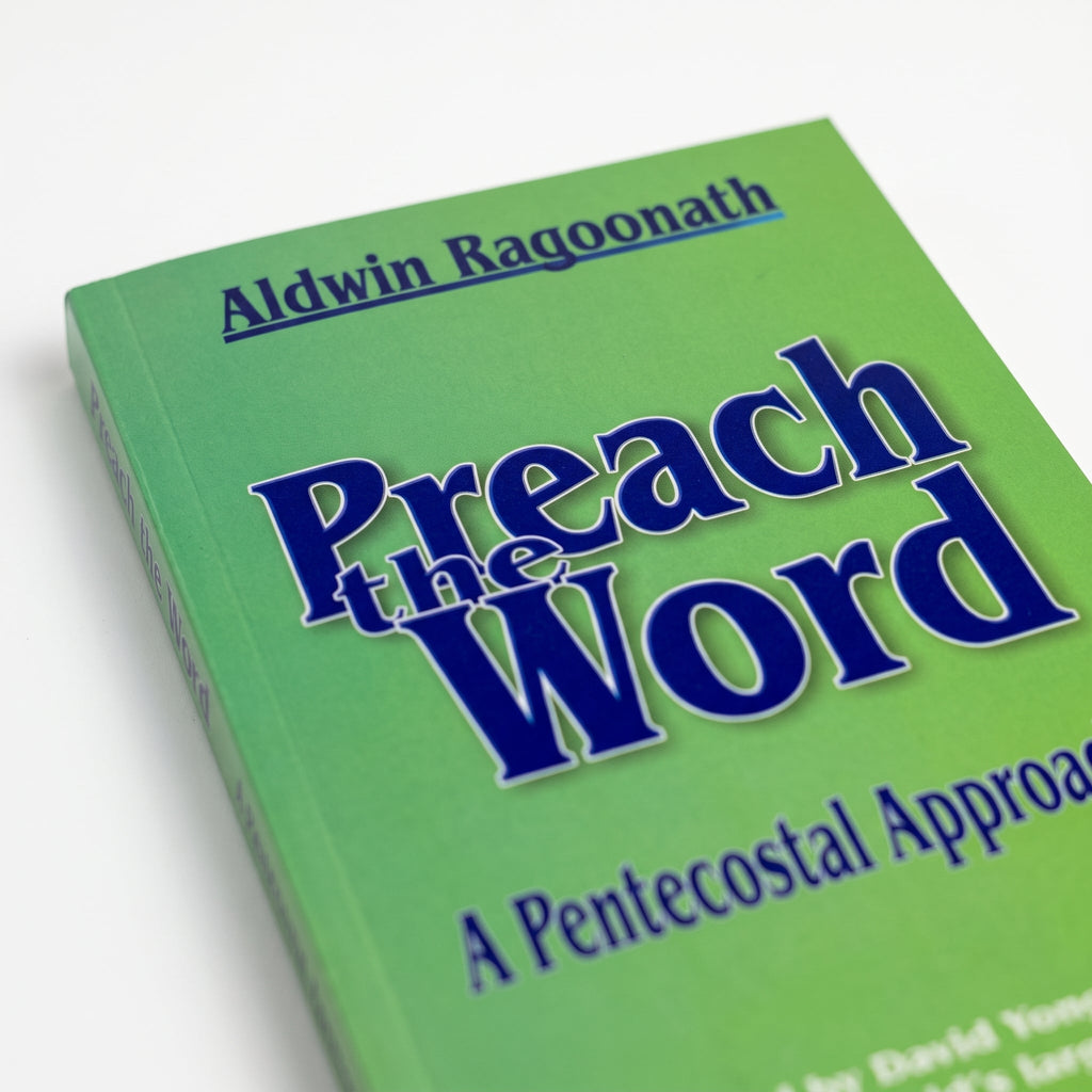 Studio photo of Preach the Word: A Pentecostal Approach (English and Spanish Edition) in detail