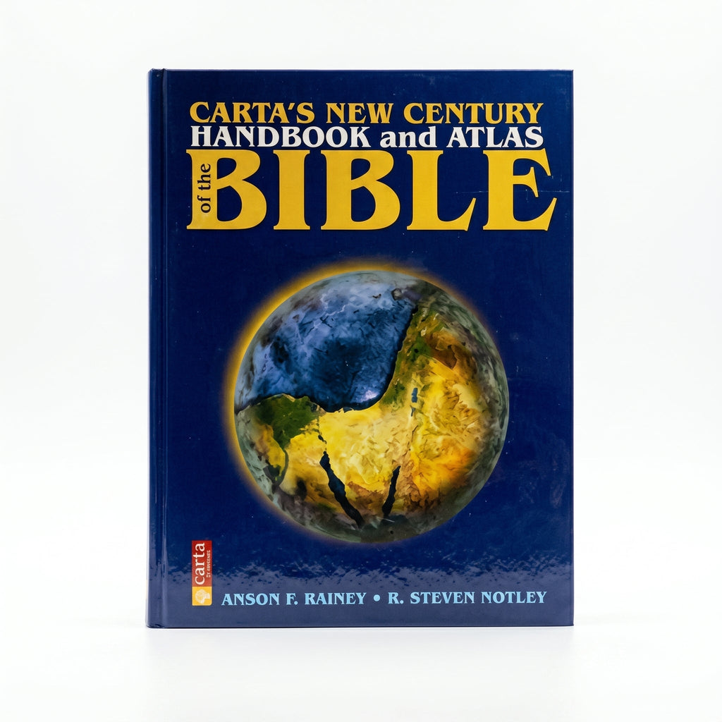 Studio photo of Cartas's New Century Handbook and Atlas of the Bible in hero